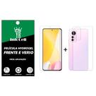 Pelicula Gel Hydrogel HD Frente E Verso para Xiaomi 12 Lite Pelicula Gel Hydrogel HD Frente E Verso para Xiaomi 12 Lite