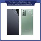 Película Hidrogel Frente Verso Fosca HD Anti-Impacto Poco X5