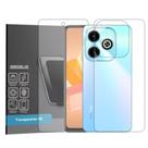 Película Hidrogel HD Frente e Verso Para Infinix Hot 40 Película Hidrogel HD Frente e Verso Para Infinix Hot 40