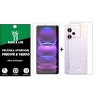 Película Hydrogel HD Frente E Verso para redmi Note 12 Pro Plus