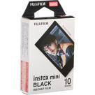 Película instantánea Fujifilm Instax Mini negra, 10 folhas
