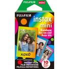 Película instantânea Fujifilm Instax Mini Rainbow com 10 folhas Película instantânea Fujifilm Instax Mini Rainbow com 10 folhas