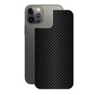 Película para iPhone 12 Pro Max - Traseira de Fibra de Carbono Preta - Gshield
