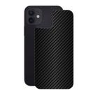 Película para iPhone 12 - Traseira de Fibra de Carbono Preta - Gshield