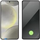 Película para proteção Compatível para Samsung Galaxy S24 / Samsung S25 MATERIAL:VIDRO 3D PRIVACIDADE COM FURO PARA DIGI