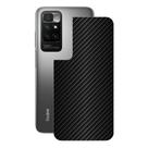 Película para Redmi 10 -Traseira Fibra Carbono Preta-Gshield