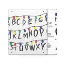 Película para Tablet Vision Signs Stranger Alphabet com Glitter Brilhante