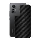 Película para Xiaomi12Lite-TraseiraFibraCarbonoPreta-Gshield