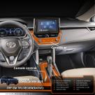 Película PPF Console Central Ar Corolla Cross XRX Hybrid 25