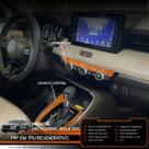 Película PPF Console Central Ar Honda HRV Touring 23 25 Película PPF Console Central Ar Honda HRV Touring 23 25