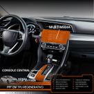 Película PPF Console Central Multímidia Civic 2017 2020