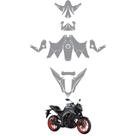 Película PPF Fosco Full Yamaha MT03 21 25 Película PPF Fosco Full Yamaha MT03 21 25