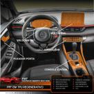 Película PPF Interior Completo Fastback Abarth 22 26