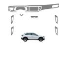 Película PPF Interior Completo Nivus Highline 22 26