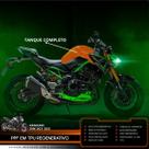 Película PPF Tanque Completo KAWASAKI Z900 21 23
