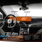 Película PPF Velocímetro Multimídia M4 CS M STEPTRONIC 24 25