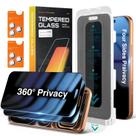 Película Protetora de Tela Elecshion iPhone 17 Pro Max Privacidade 6,9" Película Protetora de Tela Elecshion iPhone 17 Pro Max Privacidade 6,9"