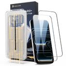 Película Protetora de Tela MAGIC JOHN para iPhone 17 Pro 6,3" HD Transparente 2 Unidades Película Protetora de Tela MAGIC JOHN para iPhone 17 Pro 6,3" HD Transparente 2 Unidades