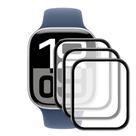 Película sensível 3D para Apple Watch Series 10 46 - 3 uni.