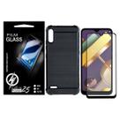 Película Vidro 3D + Capa Emborrachada LG K22 K200BMW 6.2 - Cell In Power25