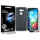 Pelicula Vidro 3D + Capa Emborrachada LG K40S LMX430bMW 6.1 - Cell In Power25