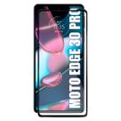 Película Vidro 3d Para Moto Edge 30 Pro XT2201 PRETA