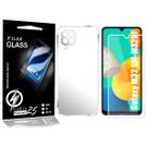 Película Vidro + Capa COM BORDA Galaxy M32 M325 6.4 - Cell In Power25