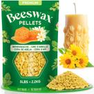 Pellets de cera de abelha NORVENCE 2,2 kg cera pura natural