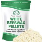 Pellets de cera de abelha White Naturals 454g (grau cosmético) Pellets de cera de abelha White Naturals 454g (grau cosmético)
