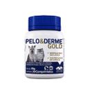 Pelo e Derme Gold 30 comp. Suplemento Cães e Gatos - Vetnil Pelo e Derme Gold 30 comp. Suplemento Cães e Gatos - Vetnil