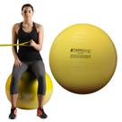 Pelota de Ejercicio THERABAND Estándar 45 cm Amarilla para Usuarios de 140-152 cm