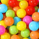 Pelotas de plástico para piscina de bolas Heopeis suaves 5.5 cm de diámetro 100 200 500