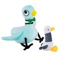 Peluche de pelúcia com patinho pequeno de 30 cm para crianças