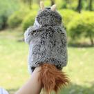 Peluches de mão BigBigMe Squirrel Plush Brinquedos de Animais para Crianças