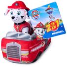 Pelúcia 2 em 1 Marshall Patrulha Canina com Caminhão de Bombeiros Pelúcia 2 em 1 Marshall Patrulha Canina com Caminhão de Bombeiros