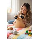 Pelúcia Alien Bege Macio Conforto Coleção 22cm