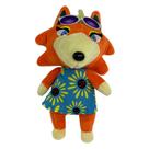 Pelúcia Animal Crossing Audie Raposa Laranja 21 cm