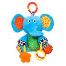 Pelúcia Atividades Bebe Elefante Colorido Treme Treme á partir de 3 meses