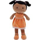 Pelúcia Boneca Juju Negra 35cm
