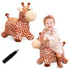 Pelúcia Bouncy Horse VangeBow Magic Giraffe para crianças de 1 a 3 anos