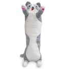 Pelucia Cachorro Almofada 50CM Polibrinq PLC04 Cinza