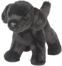 Pelúcia Cachorro Douglas Bear - Labrador Preto 25cm