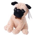 Pelucia cachorro sentado 25cm pug Pelucia cachorro sentado 25cm pug