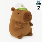 Pelúcia Capivara 22cm com Chapéu Antialérgica Super Macia Brinquedo Infantil