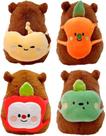 Pelúcia Capivara Mochilinha de Frutas 40cm DM Toys CAA0123