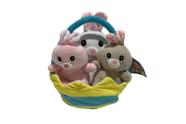 Pelúcia Cesta de Coelhos 0058 - S2 Toys