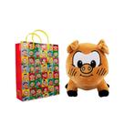 Pelúcia Chovinista Levantado 20 cm + Sacola Personalizada Turma Da Mônica Original Pelúcia Chovinista Levantado 20 cm + Sacola Personalizada Turma Da Mônica Original