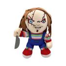 Pelúcia Chucky Boneco de Halloween de Terror 27 cm com Faca Pelúcia Chucky Boneco de Halloween de Terror 27 cm com Faca