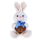 Pelucia coelho billy deserto com coracao 33cm santa klaus