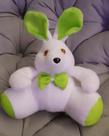 Pelucia - coelho branco e verde Pelucia - coelho branco e verde